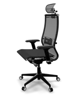 Samurai Black Edition New L2-9D chair, profile view