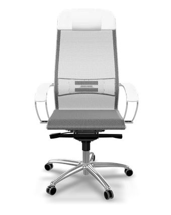 Samurai S-1 aramid mesh ergonomic office chair in white