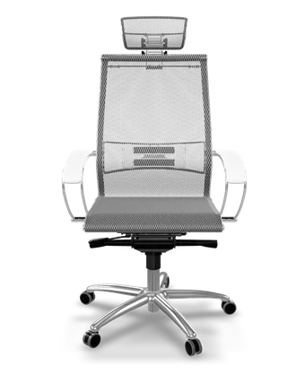 Samurai S-2 aramid mesh ergonomic office chair in white