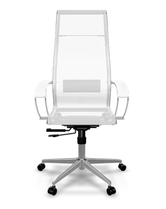 ErgoLife Set 7 mesh ergonomic office chair in white