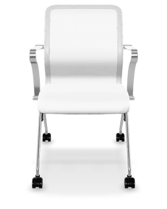 ErgoLife Sit 8 M4-9 X2+Extra mesh + eco-leather ergonomic office chair in white