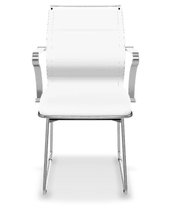 ErgoLife Sit Well M4-192 eco-leather ergonomic office chair in white