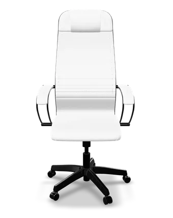 ErgoLife Set 17 eco-leather ergonomic office chair in white